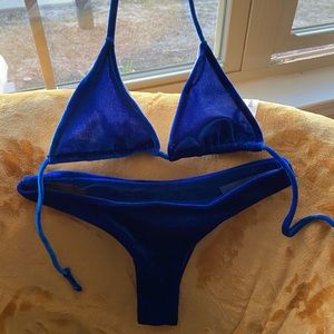Velvet bikini